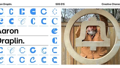 CC 5 E15 Aaron Draplin reprint header